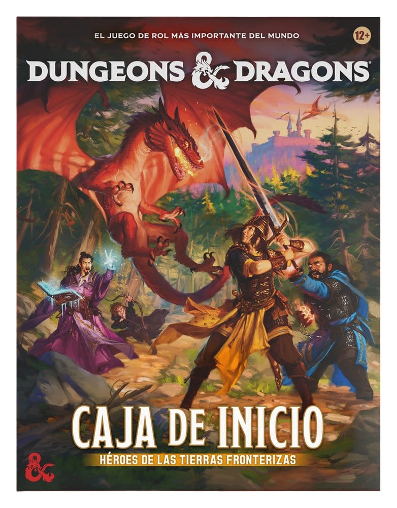 Dungeons &amp; Dragons RPG Starterset: Héroes de las tierras fronterizas spanisch Image