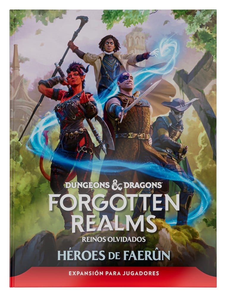 Dungeons & Dragons RPG Forgotten Realms: Héroes de Faerun Spielerleitfaden *Spanische Version* Image