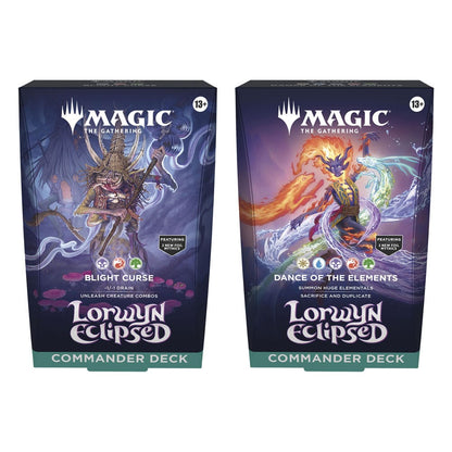 Magic the Gathering Lorwyn Eclipsed Commander-Decks Display (4) englisch Image 1