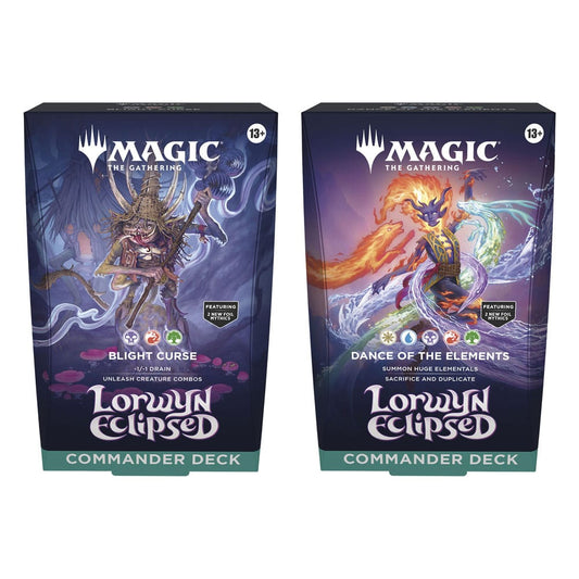 Magic the Gathering Lorwyn Eclipsed Commander-Decks Display (4) englisch Image 1