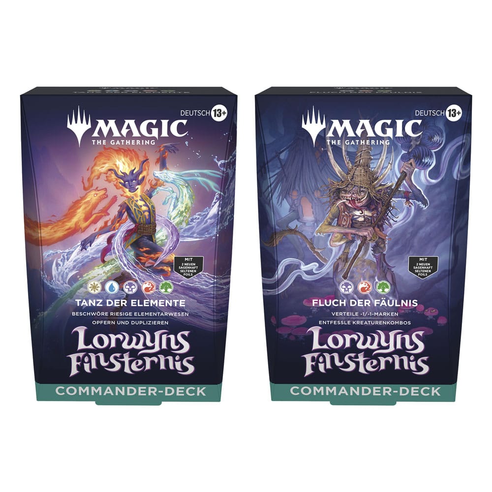 Magic the Gathering Lorwyns Finsternis Commander-Decks Display (4) deutsch Image 1
