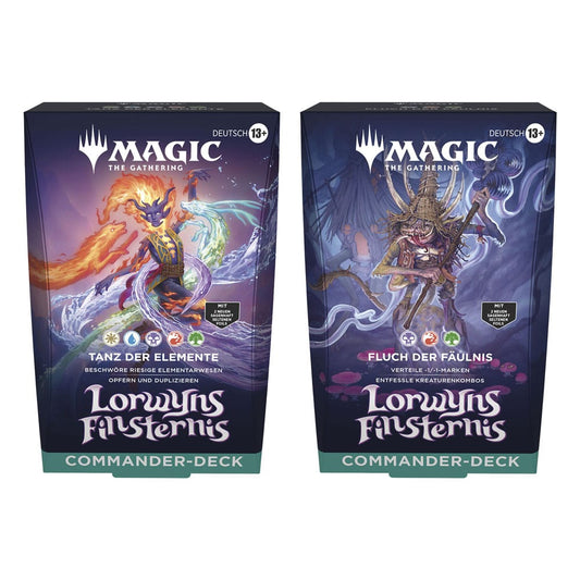 Magic the Gathering Lorwyns Finsternis Commander-Decks Display (4) deutsch Image 1