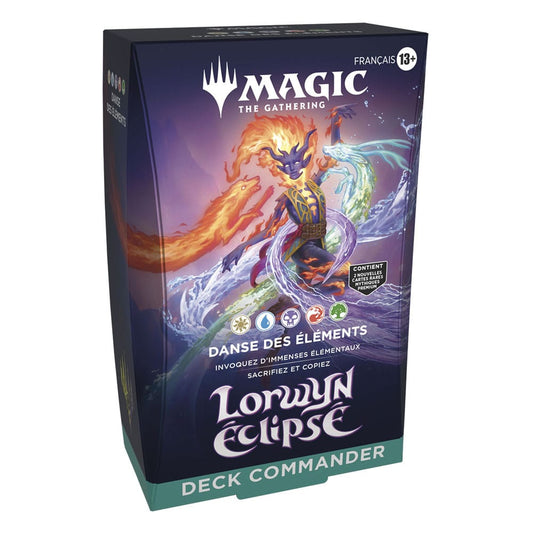 Magic the Gathering Lorwyn éclipsé Commander-Decks Display (4) französisch Image 2