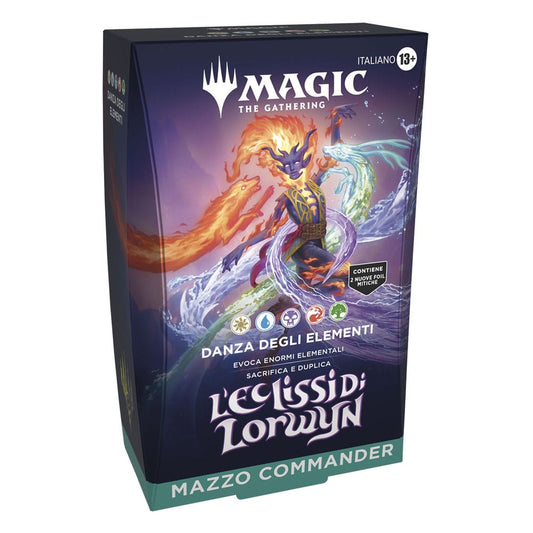 Magic the Gathering L'Eclissi di Lorwyn Commander-Decks Display (4) italienisch Image 2