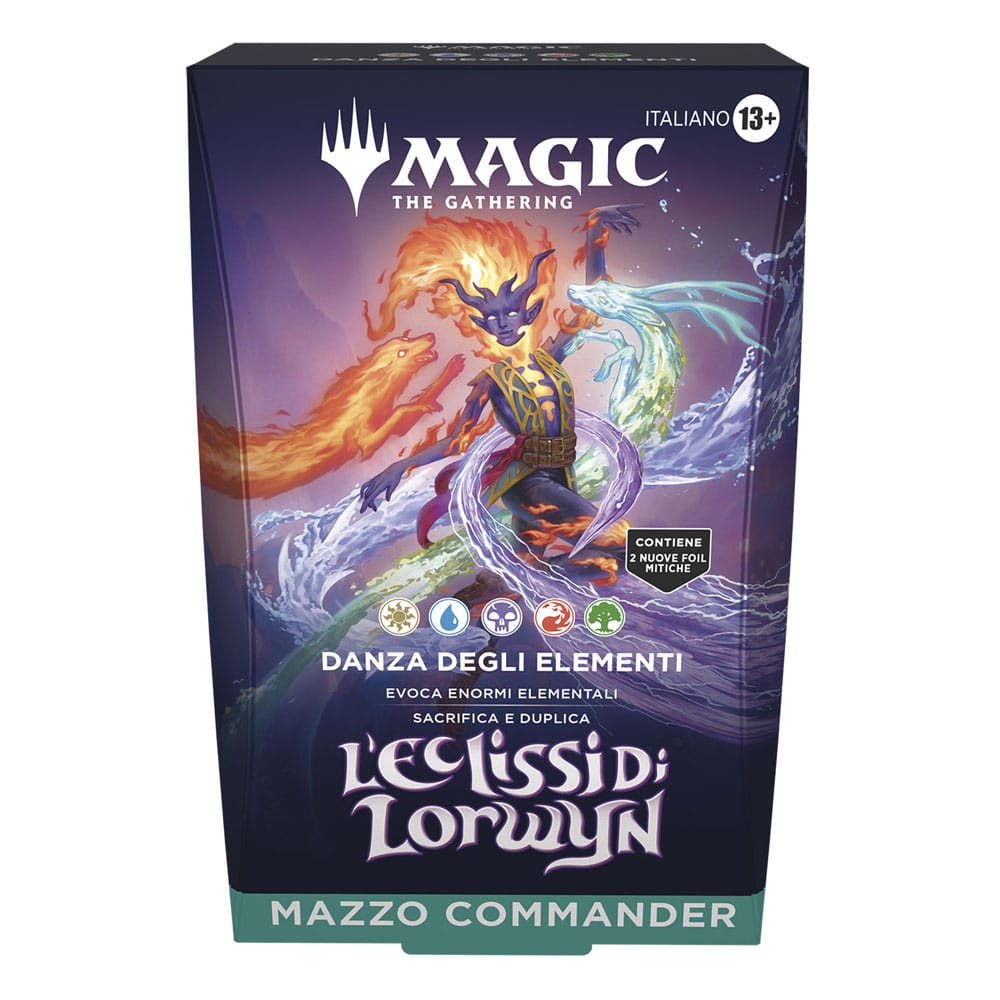 Magic the Gathering L'Eclissi di Lorwyn Commander-Decks Display (4) italienisch Image 3
