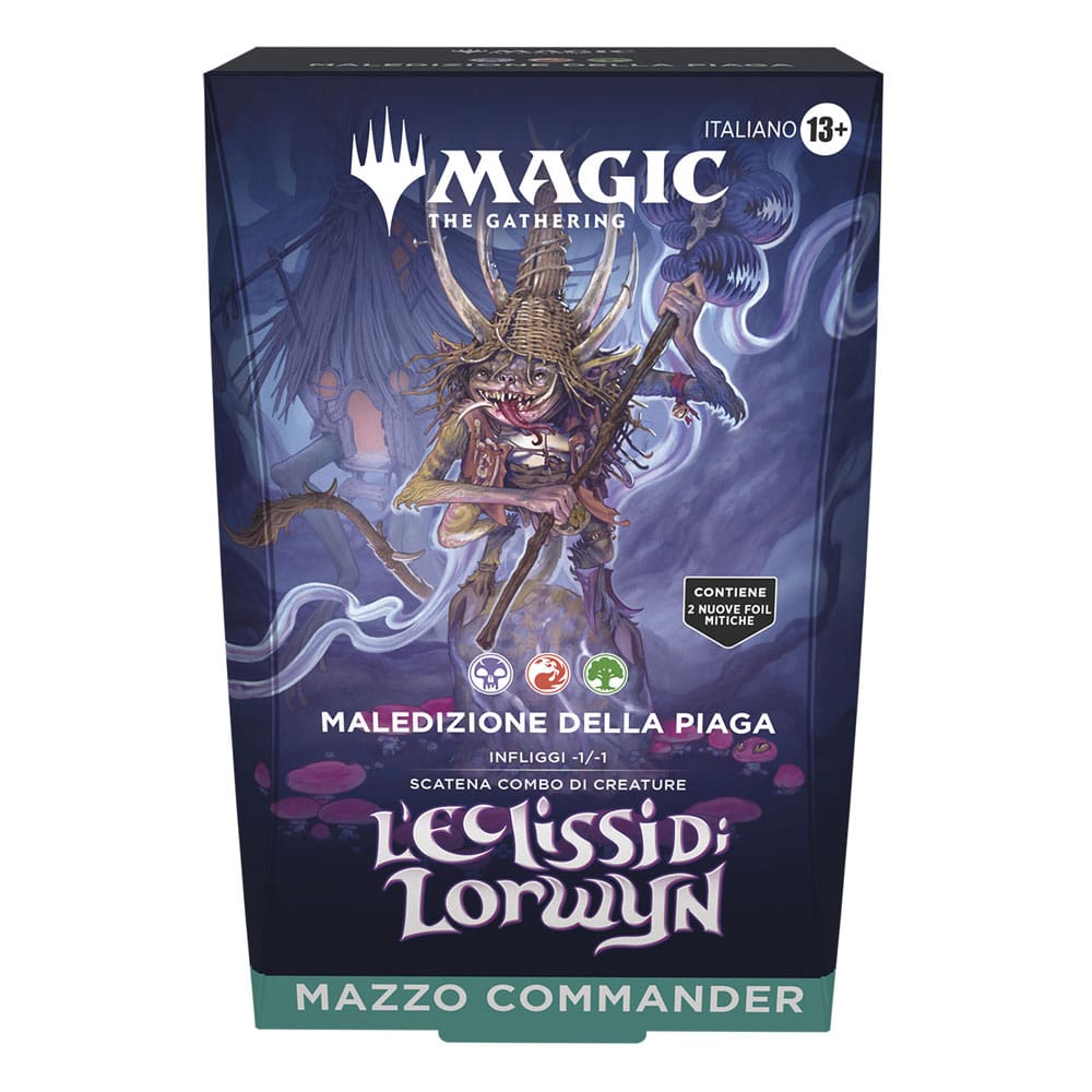 Magic the Gathering L'Eclissi di Lorwyn Commander-Decks Display (4) italienisch Image 6