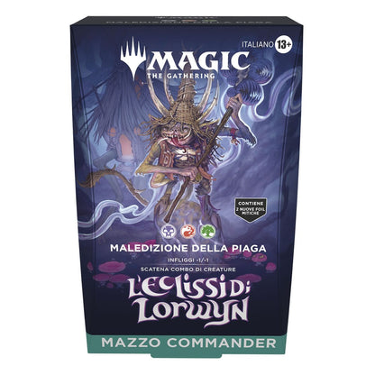 Magic the Gathering L'Eclissi di Lorwyn Commander-Decks Display (4) italienisch Image 6