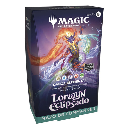 Magic the Gathering Lorwyn eclipsado Commander-Decks Display (4) spanisch Image 2