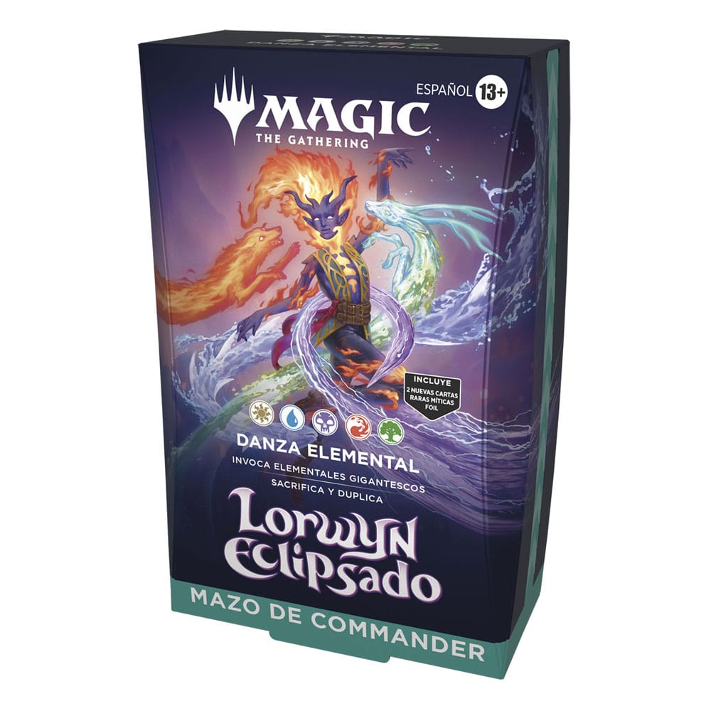 Magic the Gathering Lorwyn eclipsado Commander-Decks Display (4) spanisch Image 4