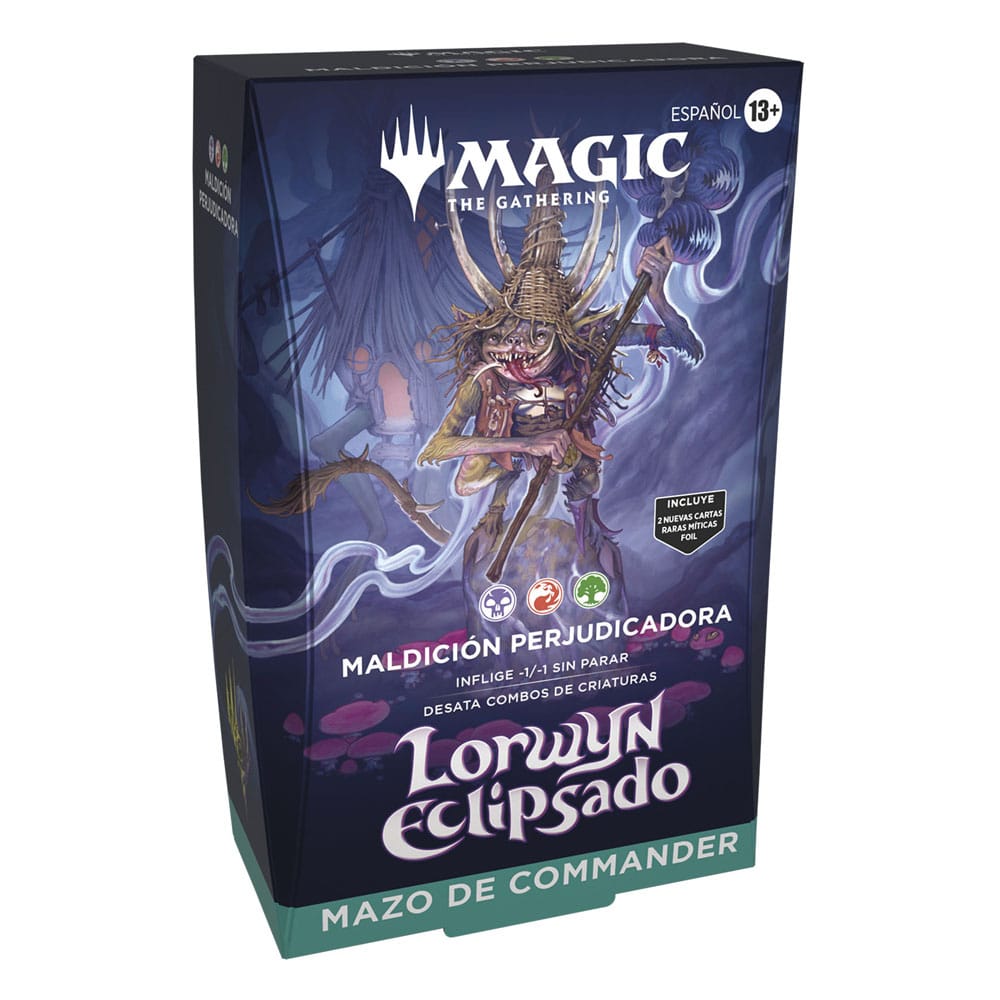Magic the Gathering Lorwyn eclipsado Commander-Decks Display (4) spanisch Image 5