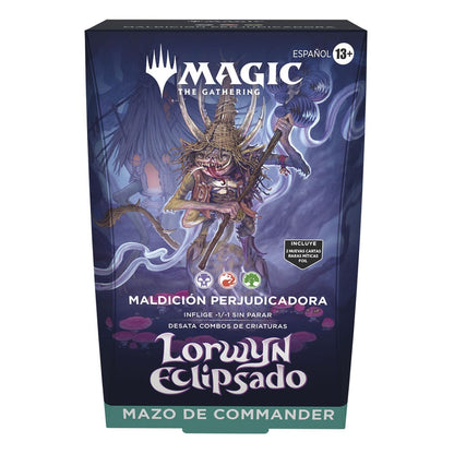 Magic the Gathering Lorwyn eclipsado Commander-Decks Display (4) spanisch Image 6