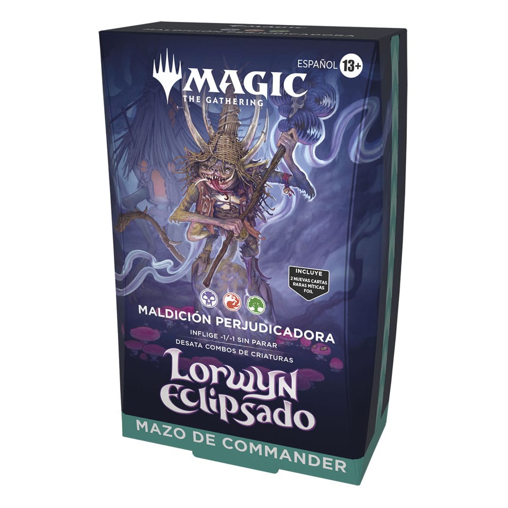 Magic the Gathering Lorwyn eclipsado Commander-Decks Display (4) spanisch Image 7