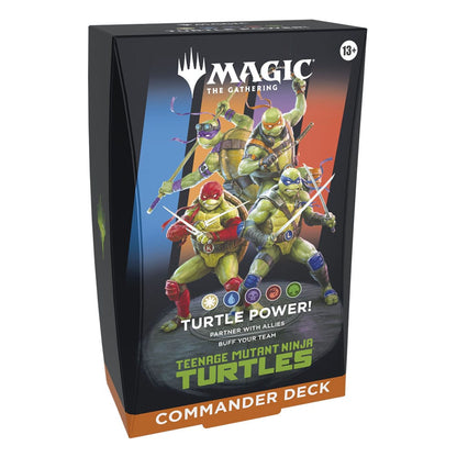 Magic the Gathering Teenage Mutant Ninja Turtles Commander-Decks Umkarton (4) englisch Image 2
