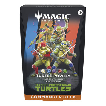 Magic the Gathering Teenage Mutant Ninja Turtles Commander-Decks Umkarton (4) englisch Image 3