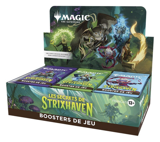 Magic the Gathering Les secrets de Strixhaven Play-Booster Display (30) französisch Image 1