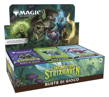 Magic the Gathering I Segreti di Strixhaven Play-Booster Display (30) italienisch Image 11
