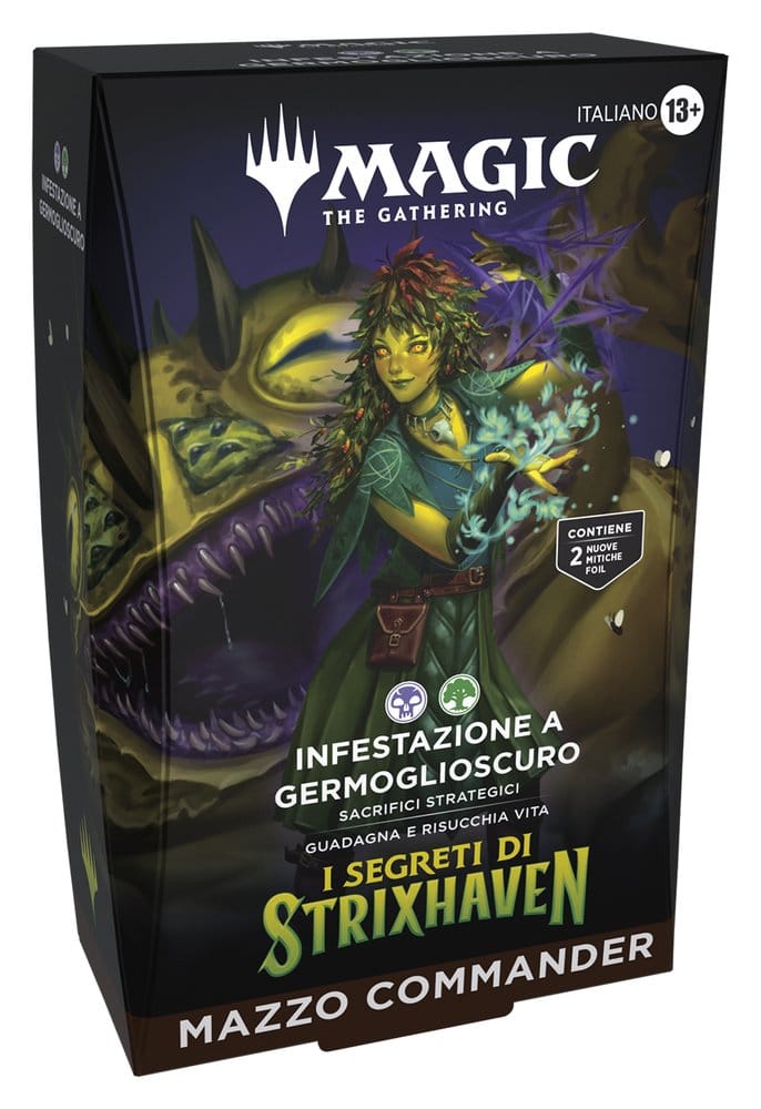 Magic the Gathering I Segreti di Strixhaven Commander Decks Umkarton (5) italienisch Image 8