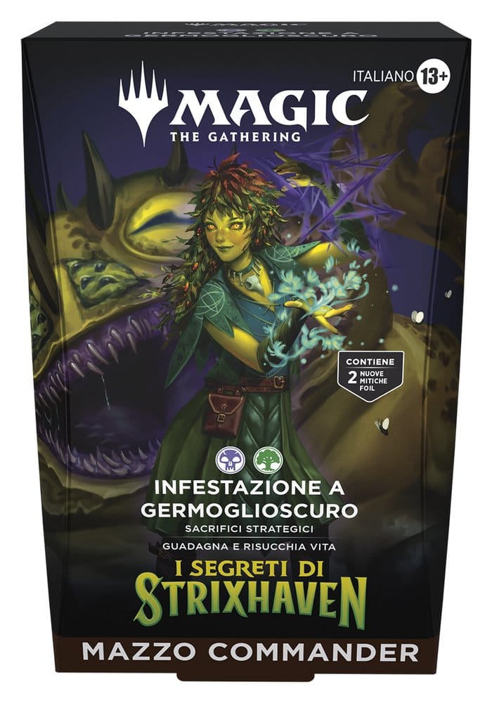 Magic the Gathering I Segreti di Strixhaven Commander Decks Umkarton (5) italienisch Image 9