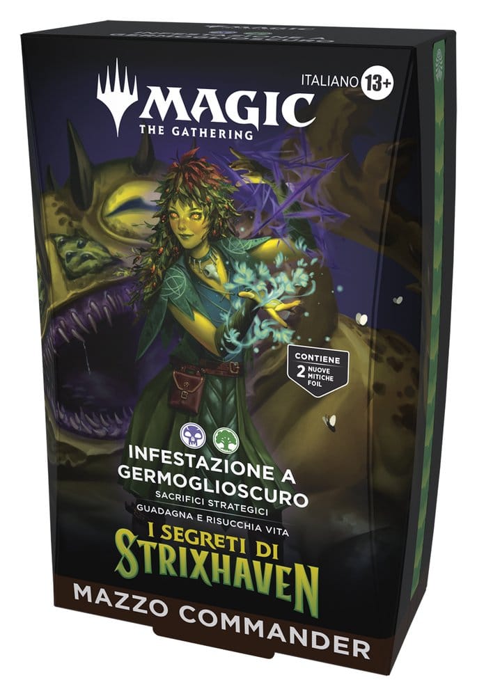 Magic the Gathering I Segreti di Strixhaven Commander Decks Umkarton (5) italienisch Image 10