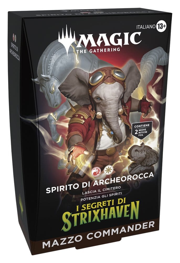 Magic the Gathering I Segreti di Strixhaven Commander Decks Umkarton (5) italienisch Image 11