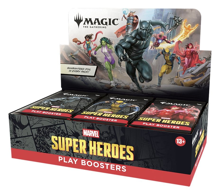 Magic the Gathering Marvel Super Heroes Play-Booster Display (30) englisch Image 1