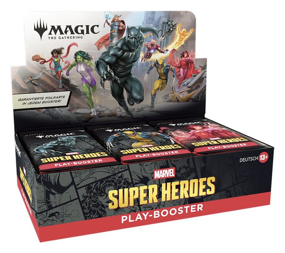 Magic the Gathering Marvel Super Heroes Play-Booster Display (30) deutsch Image 11