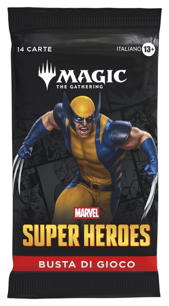 Magic the Gathering Marvel Super Heroes Play-Booster Display (30) italienisch Image 6