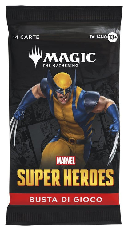 Magic the Gathering Marvel Super Heroes Play-Booster Display (30) italienisch Image 6