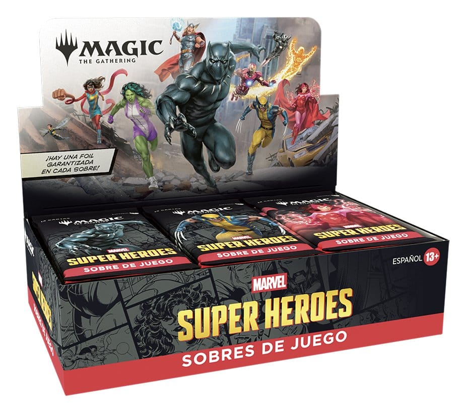 Magic the Gathering Marvel Super Heroes Play-Booster Display (30) spanisch Image 11