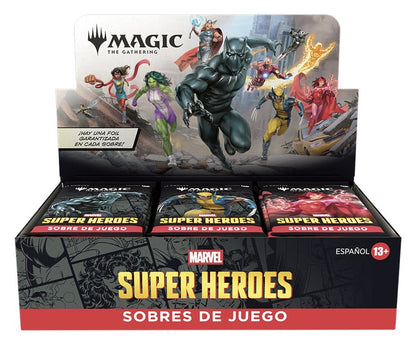 Magic the Gathering Marvel Super Heroes Play-Booster Display (30) spanisch Image 12