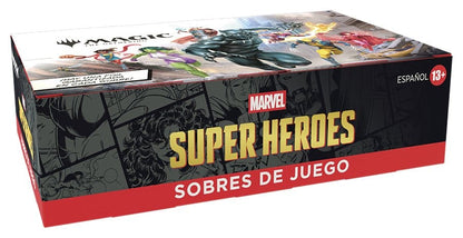 Magic the Gathering Marvel Super Heroes Play-Booster Display (30) spanisch Image 13