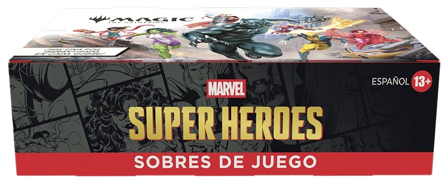 Magic the Gathering Marvel Super Heroes Play-Booster Display (30) spanisch Image 14