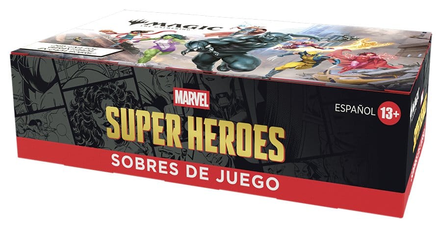 Magic the Gathering Marvel Super Heroes Play-Booster Display (30) spanisch Image 15