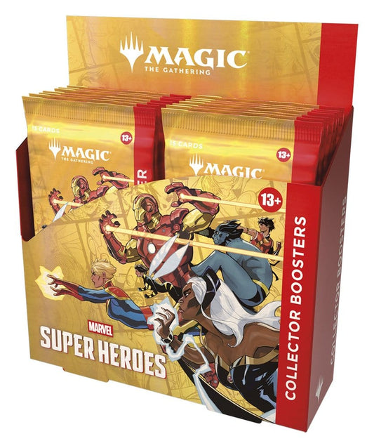 Magic the Gathering Marvel Super Heroes Sammler Booster Display (12) englisch Image 1