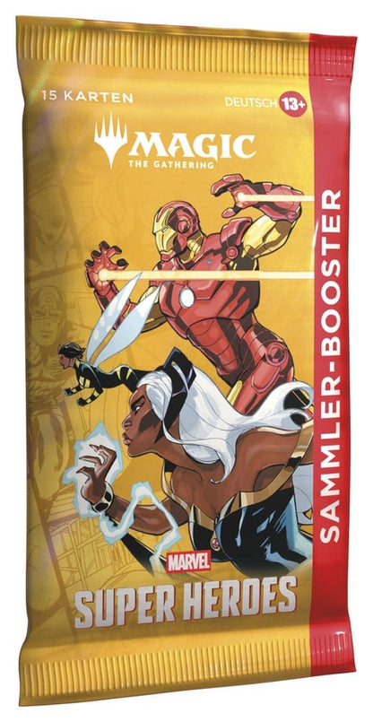 Magic the Gathering Marvel Super Heroes Sammler Booster Display (12) deutsch Image 3
