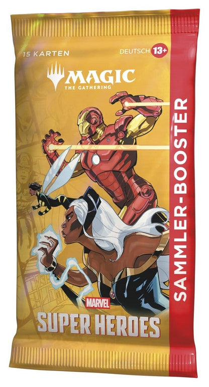 Magic the Gathering Marvel Super Heroes Sammler Booster Display (12) deutsch Image 4