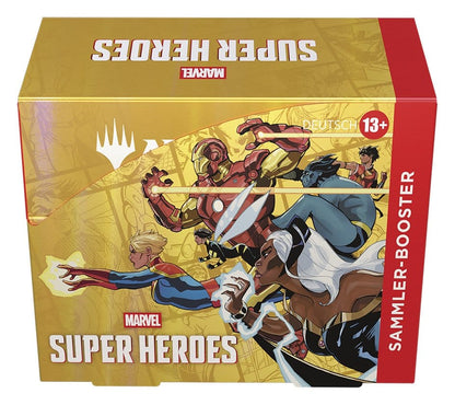 Magic the Gathering Marvel Super Heroes Sammler Booster Display (12) deutsch Image 6
