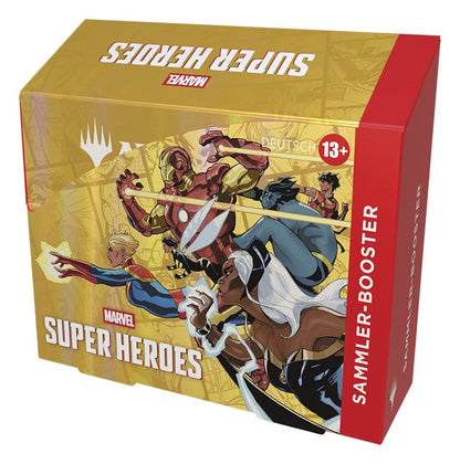 Magic the Gathering Marvel Super Heroes Sammler Booster Display (12) deutsch Image 7