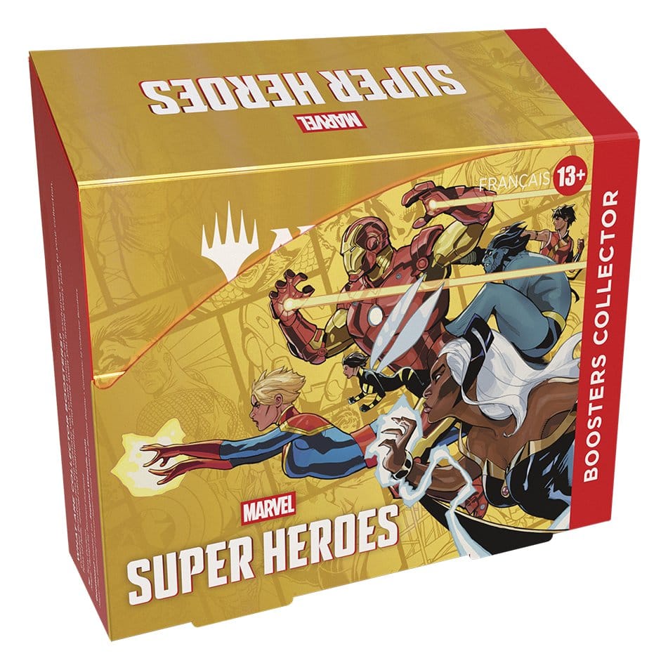 Magic the Gathering Marvel Super Heroes Sammler Booster Display (12) französisch Image 5