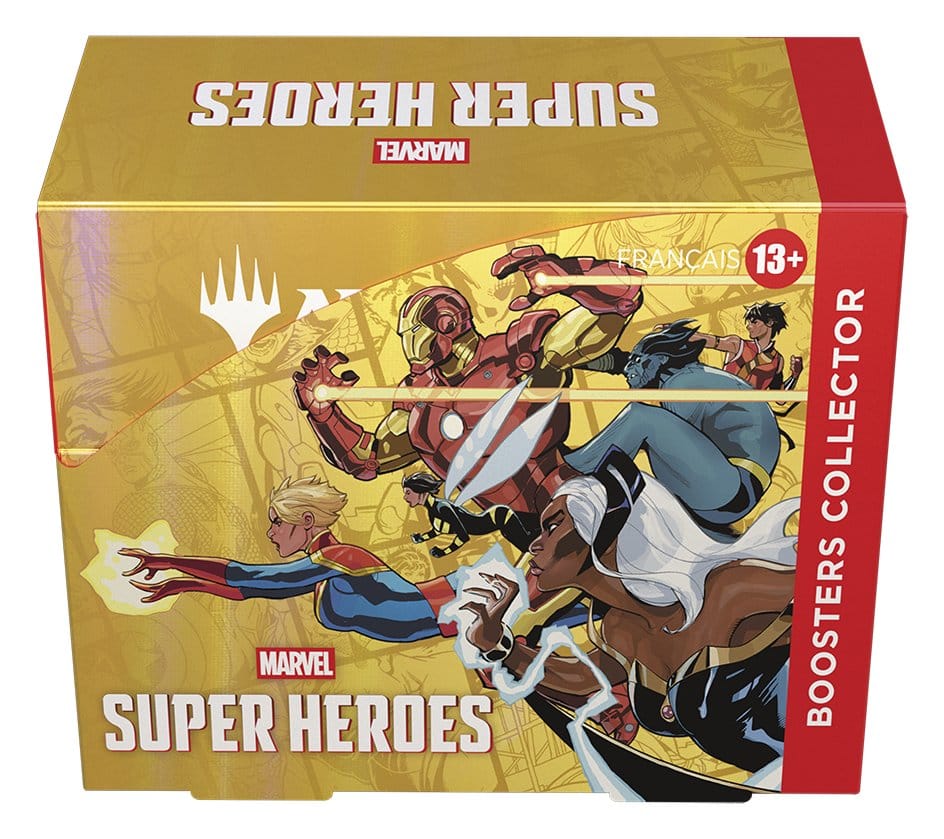 Magic the Gathering Marvel Super Heroes Sammler Booster Display (12) französisch Image 6