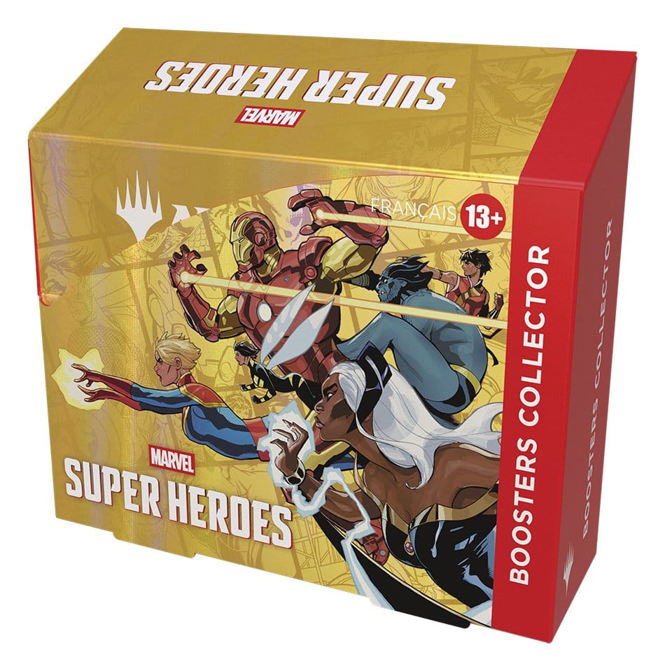Magic the Gathering Marvel Super Heroes Sammler Booster Display (12) französisch Image 7