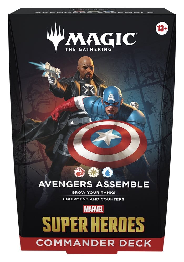 Magic the Gathering Marvel Super Heroes Commander Decks Umkarton (4) englisch Image 3