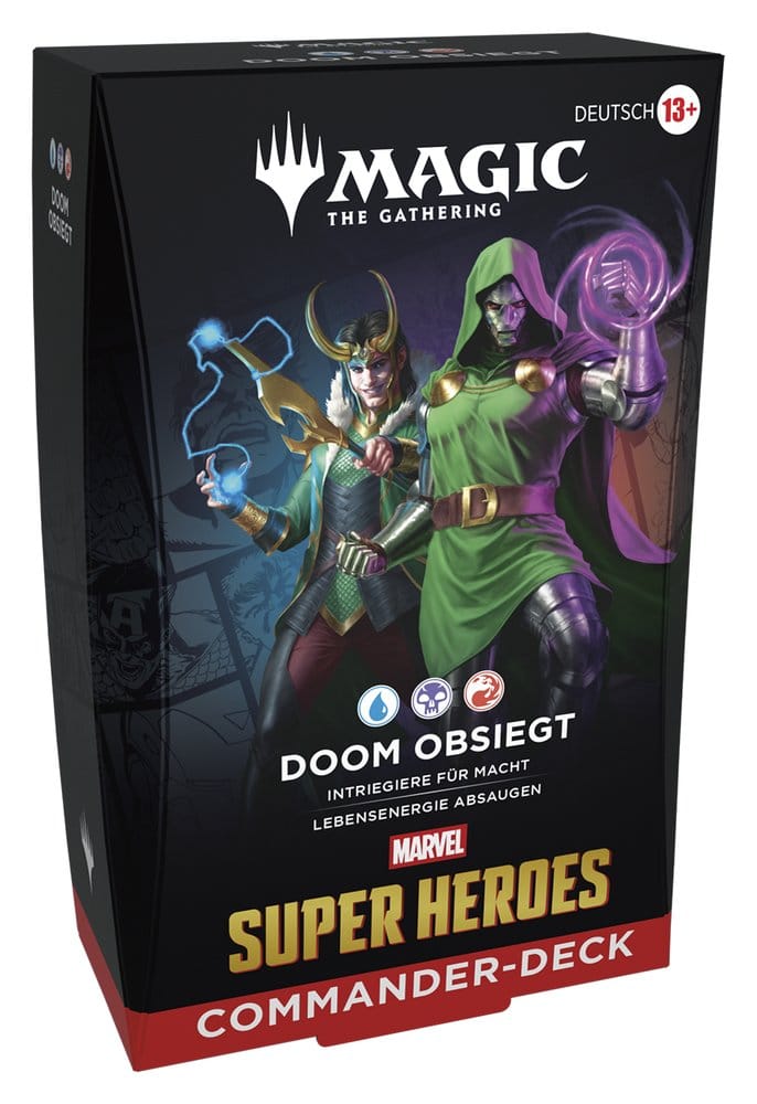 Magic the Gathering Marvel Super Heroes Commander Decks Umkarton (4) deutsch Image 11