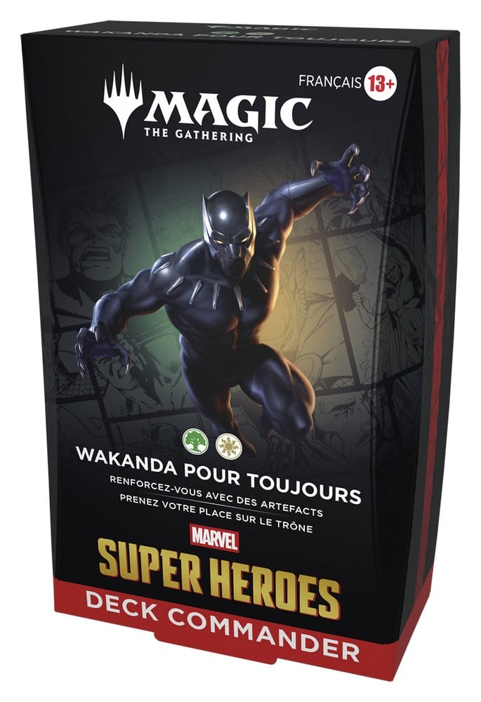 Magic the Gathering Marvel Super Heroes Commander Decks Umkarton (4) französisch Image 7