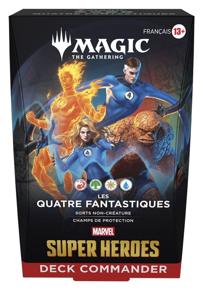 Magic the Gathering Marvel Super Heroes Commander Decks Umkarton (4) französisch Image 9