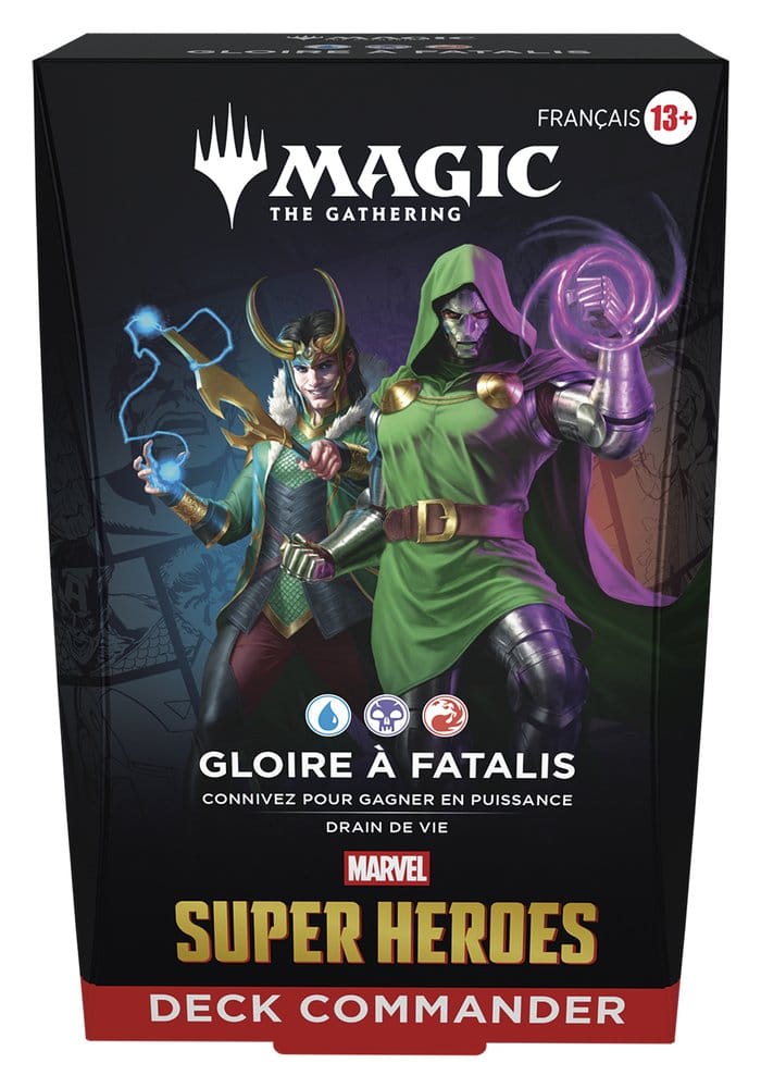 Magic the Gathering Marvel Super Heroes Commander Decks Umkarton (4) französisch Image 12