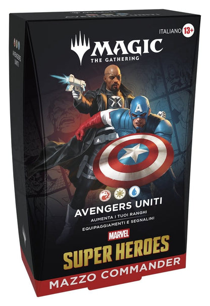Magic the Gathering Marvel Super Heroes Commander Decks Umkarton (4) italienisch Image 2