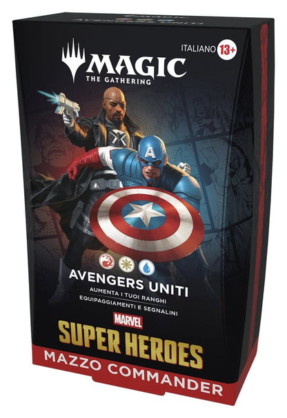 Magic the Gathering Marvel Super Heroes Commander Decks Umkarton (4) italienisch Image 4