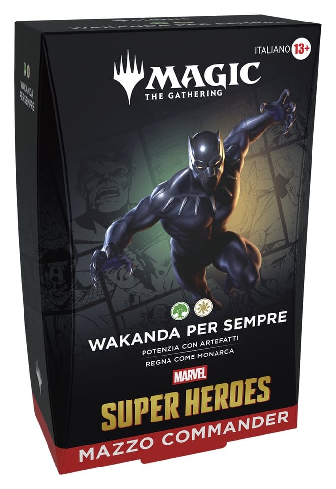 Magic the Gathering Marvel Super Heroes Commander Decks Umkarton (4) italienisch Image 5