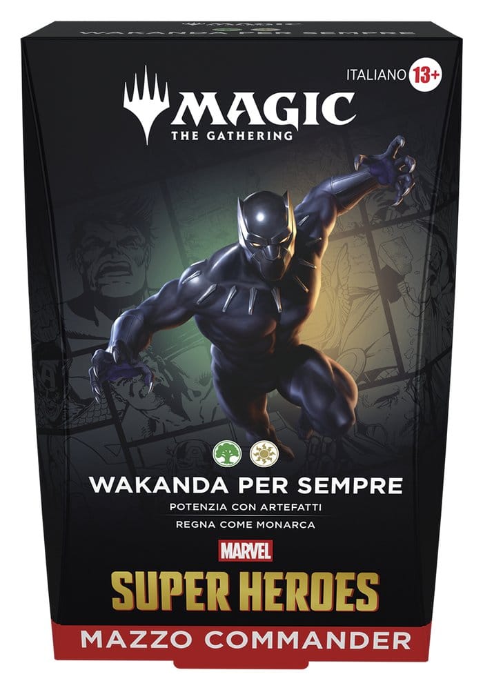 Magic the Gathering Marvel Super Heroes Commander Decks Umkarton (4) italienisch Image 6
